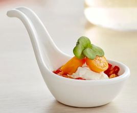 10317W 1 Oz Melamine Tasting Spoon