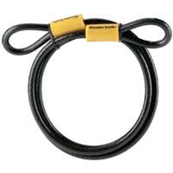 Master Lock 78DPF Heavy Duty Looped End Cable 3/8 In x 6 In Steel Shackle