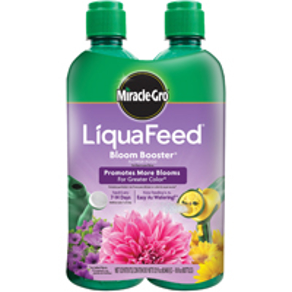 Scotts Company 1004043 Food Flower Booster Miracle Gro LiquaFeed Refill 16 Oz 2 Pack