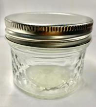 Mason Jar 3.38 Oz with Aluminum Lid