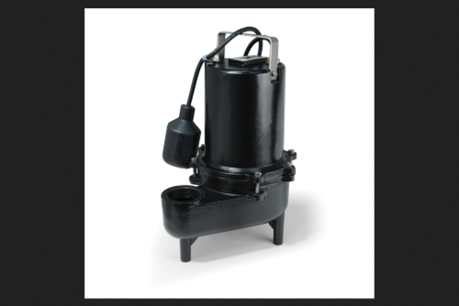 ECO-FLO ESE50W Heavy Duty Sewage Pump 1/2 HP Cast Iron Wide Angle Switch 20 Ft Cord