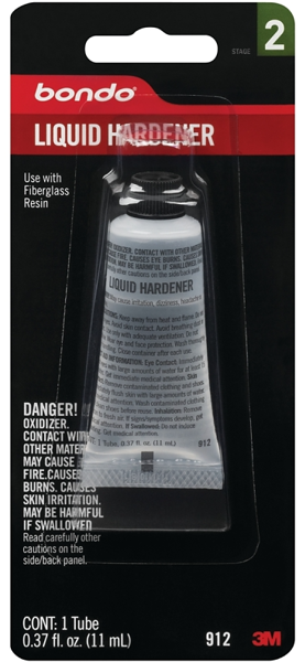 Bondo/Dynatron B-00912C Liquid Hardener 0.37 Oz Tube