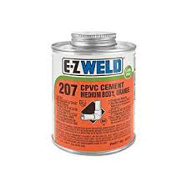 EZ WELD EZ30701N Medium Body Cement 1/4 Pt Orange