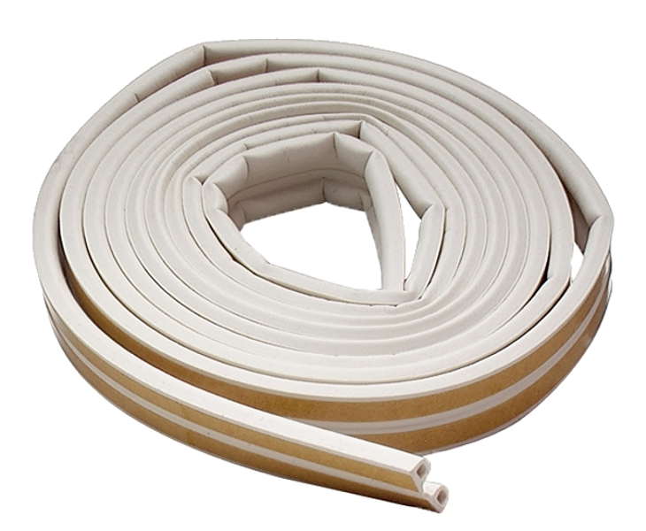 M-D Building Products 02618 Weatherstrip 17 Ft White