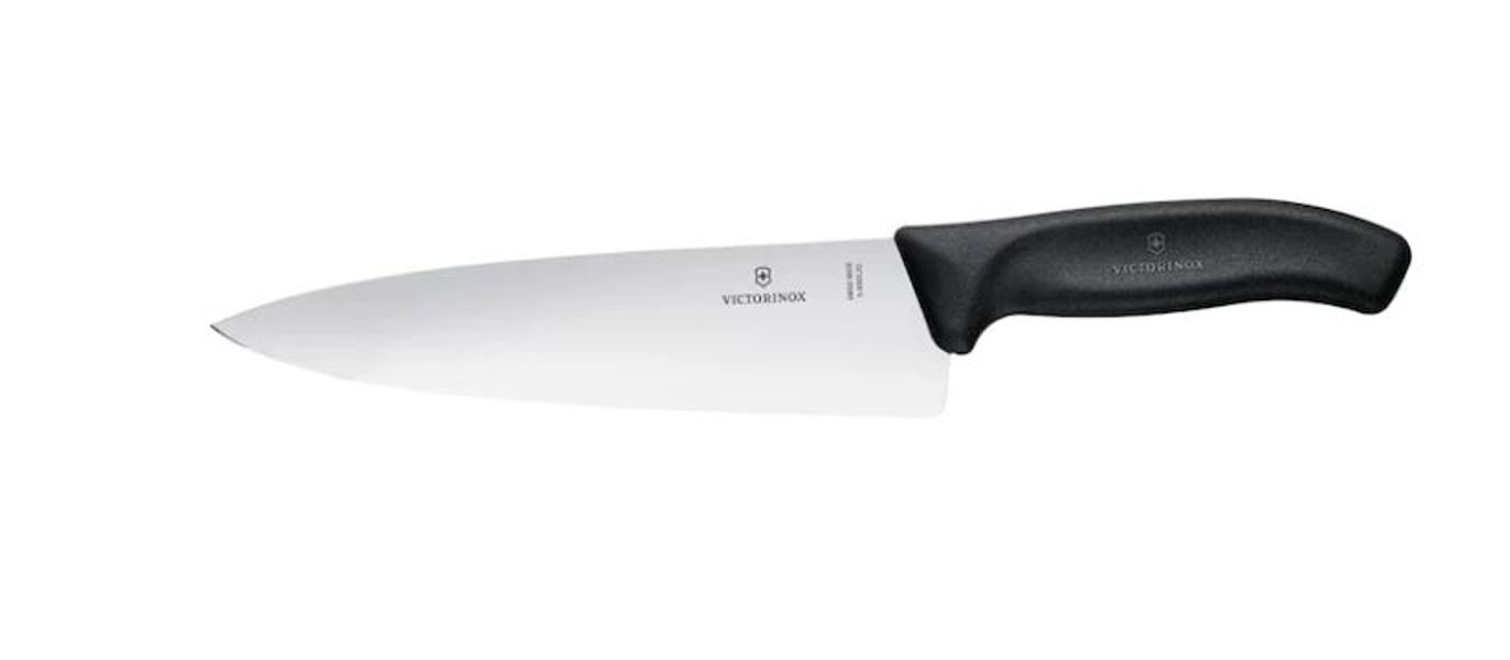 Victorinox 6.8063.20-X2 Chef Knife 8 In Black Handle