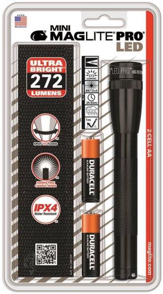 MAG INSTRUMENT SP2P01H Pro Mini Flashlight 3V LED 2 AA