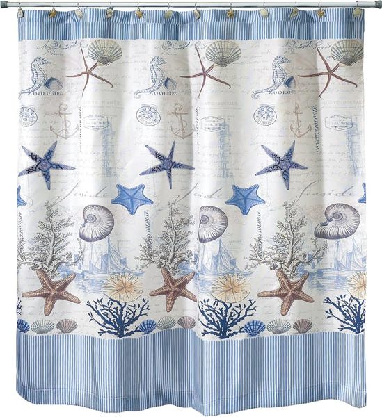 Avanti Linens 13571H Shower Curtain Antigua