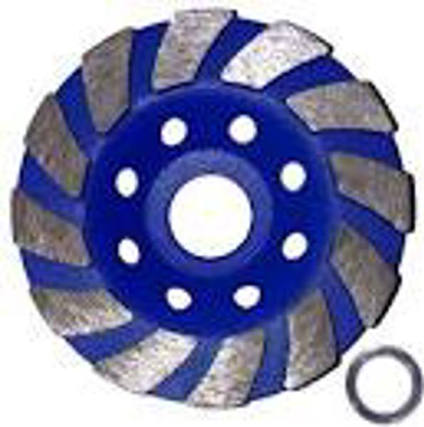 Mercer Abrasives 665400 Segment Dia Cup Wheel 4x5/8-11 In