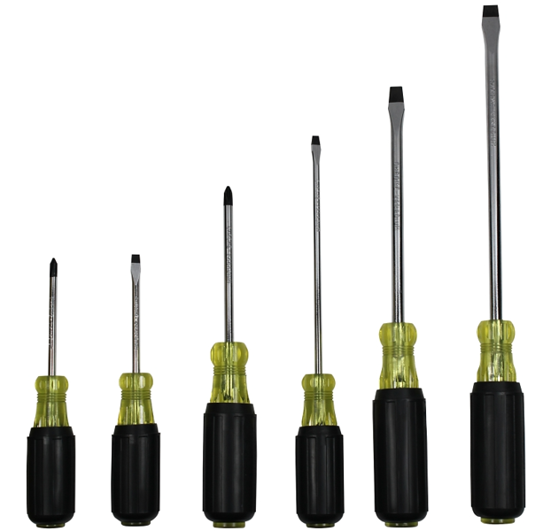 VULCAN Screwdriver Set 6 Piece Magnetic