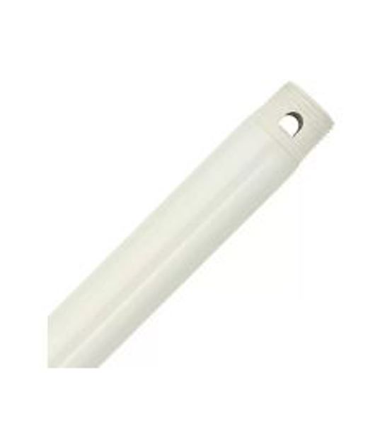 Hunter Fan Company 22717 Double Threaded Downrod 12 In White