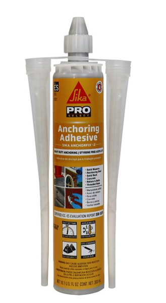 SIKA CORPORATION 112718 Anchoring Adhesive 10.1 Oz Cartridge