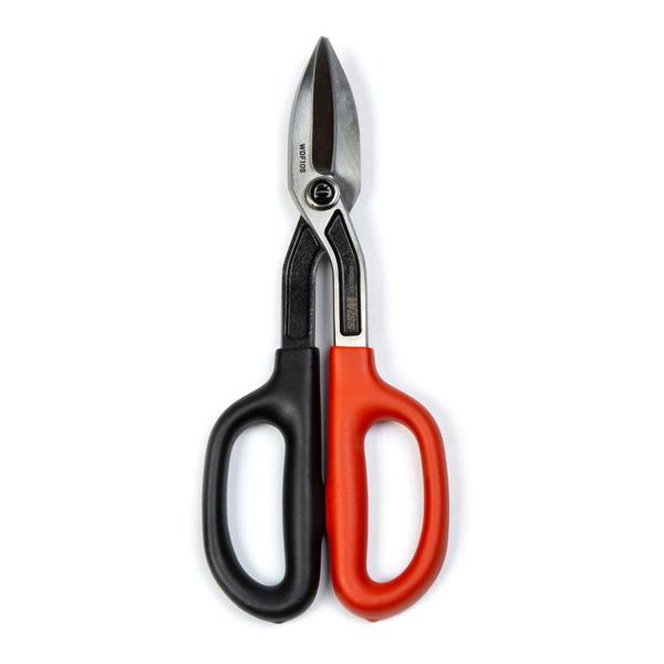WISS A11N/A11 Tinner Snips 9-3/4 In Steel Blade Red Handle