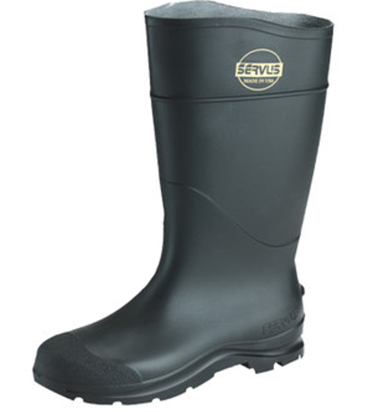 Norcross Safety 18822-7 High Knee Boot Size 7 Black PVC