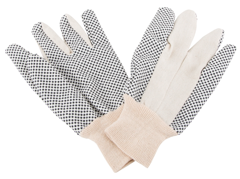 Diamondback GV522PVD/8 Cotton Dotted Glove One Size Fit All Black
