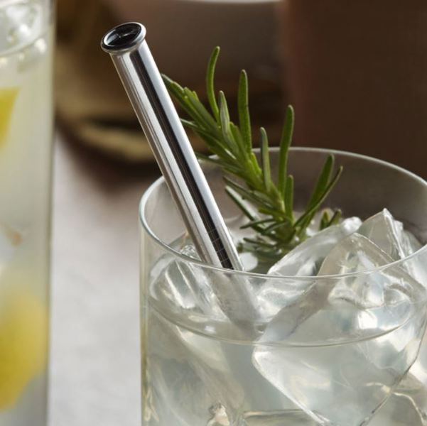 Mercer Culinary M37116 Stainless Steel Straw 6.5 In 5/16 In Diameter