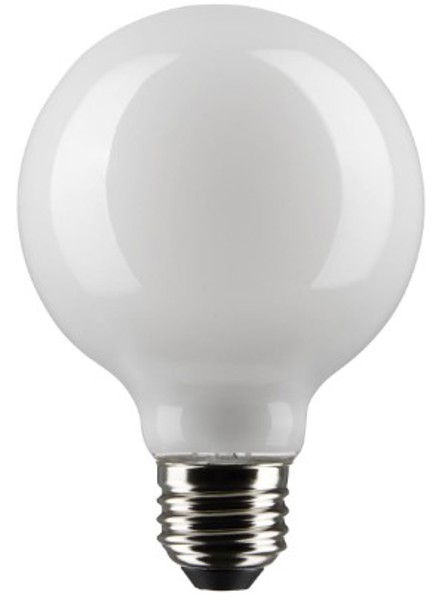 SATCO S21247 LED G25 Light Bulb 2 Pack Medium Base 120V 2700K White