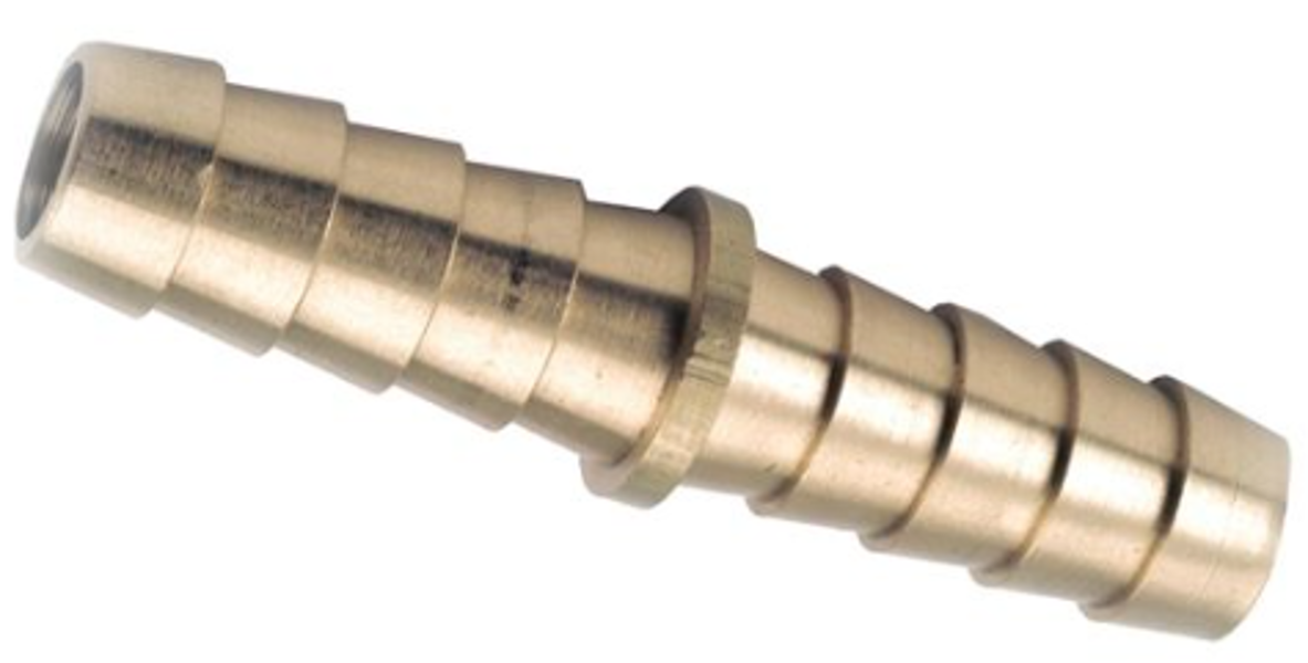 Anderson Metal Corp 757014-05 Hose Splicer 5/16 Barb Brass