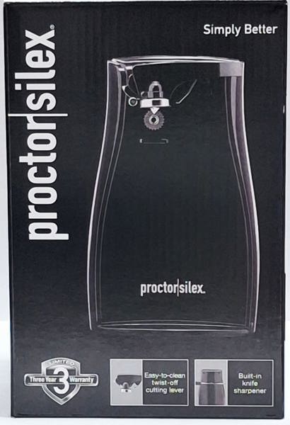 Hamilton Beach/Proctor Silex 75217R Can Opener Black with Knife Sharpener