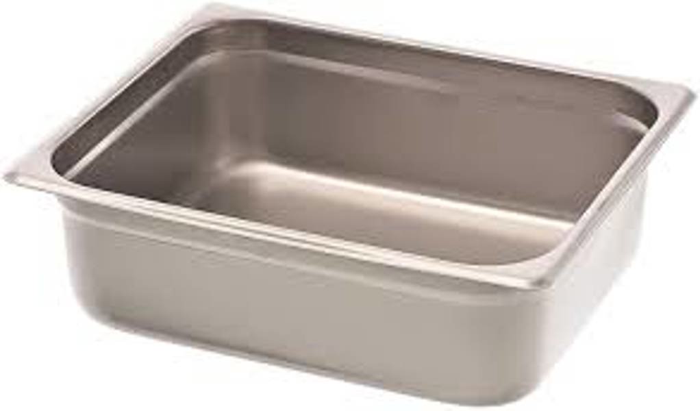 Browne Foodservice 22124STP Half Size Anti-Jam Pan 4 In Deep