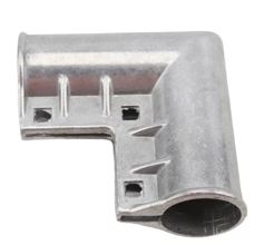 FENCE 05094 Gate Corner Split 1-3/8 In Aluminum with Bolt