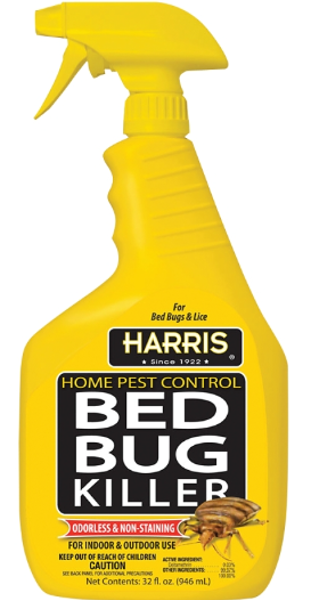 P.F. Harris Manufacturing HBB-32 Bed Bug Killer Spray 32 Oz Clear