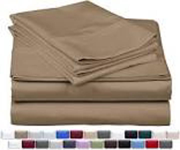 3023 Queen Sheet Set 600 Thread Count 100% Cotton Single Ply Yarns Traditional
