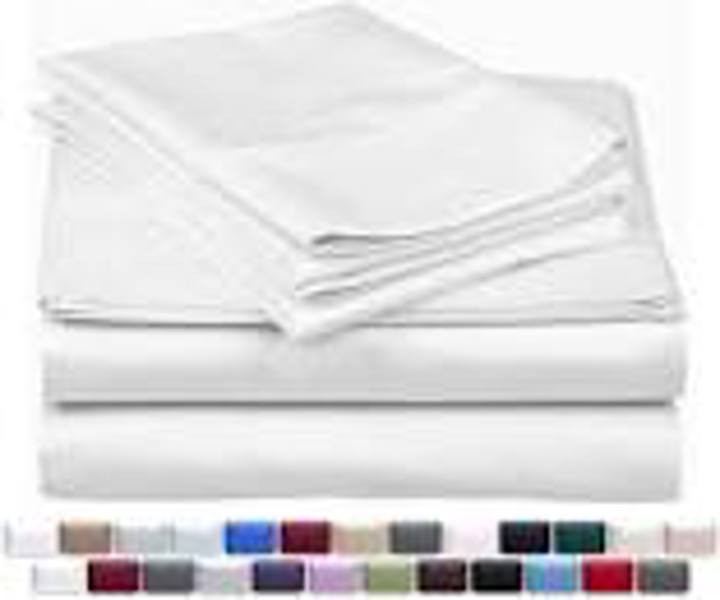 3022 Full Sheet Set 600 Thread Count 100% Cotton Single Ply Yarns Traditional