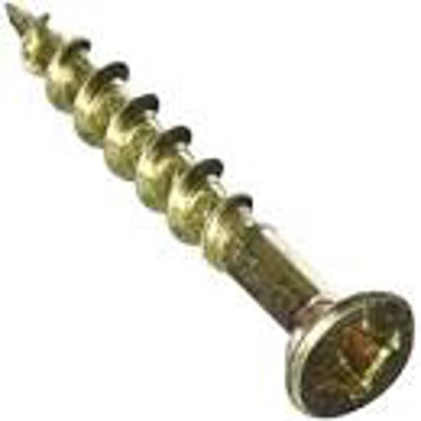 Hillman Group 47384 Dual Torq Drive Screw 8X3/4 Zinc and Yellow Dichromate Coarse Thread