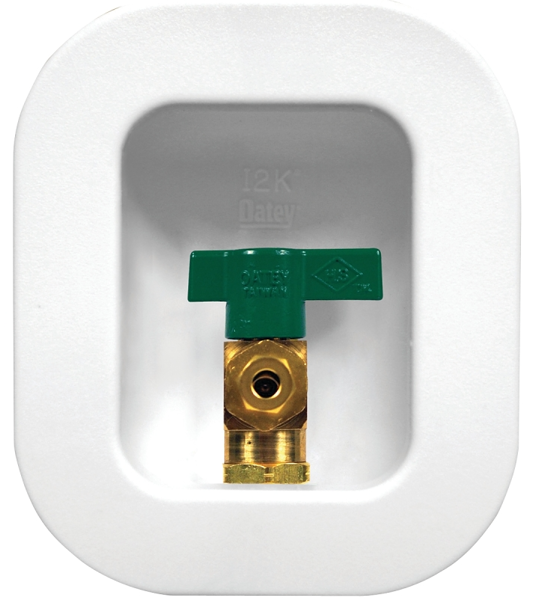 Oatey 39130 Ice Maker Outlet Box Polystyrene