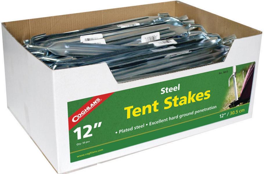 Coghlan's Ltd 9813 Heavy Duty Steel Tent Stakes 12x1/4 In