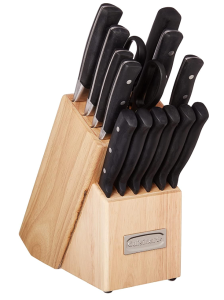Cuisinart/Waring C77TR-15P Knife Block Set 15 Triple Rivet