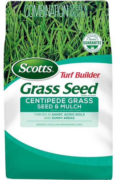 Scotts Company 18365 Grass Seed 5 L 2000 Sq Ft Centipede Grass Grows a Thick Low Maintenance Lawn
