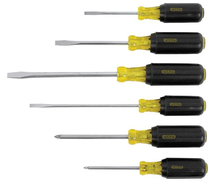 Stanley Tools 66-565 Screwdriver Set 6 Piece