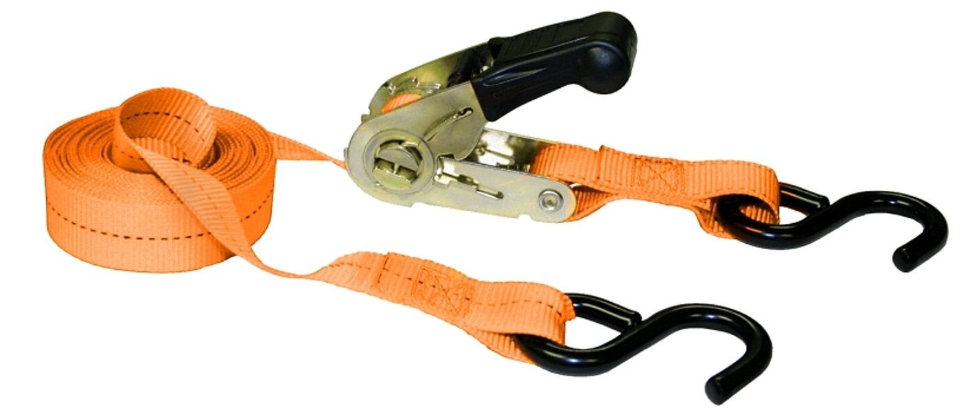 Keeper 05506 Heavy Duty Tie Down Ratchet 500 Lb Capacity 15 L X 1 In S-Hook