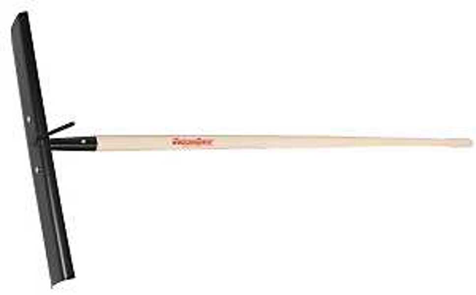 THE AMES COMPANIES, INC. 83154 Concrete Rake 60 In Hardwood Handle with Rebar Hook