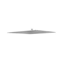 ISH1107 TETRA 18 SQUARE RAIN CHROME