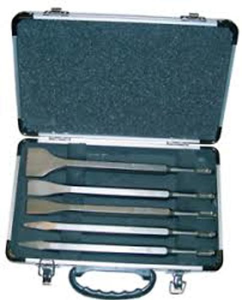 Makita Tools D-16368 Chisel Assortment SDS-Plus 5 Piece Set