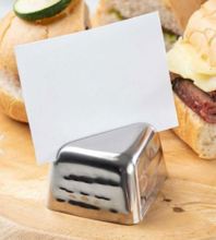 11575 Square Hammered Card Holder