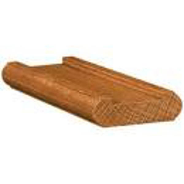 Carolina Stair Supply LEE 6046SH16PO Shoe Rail 3-1/8 In x 7/8 In Poplar with Fillet Ploughed 1-3/4 In