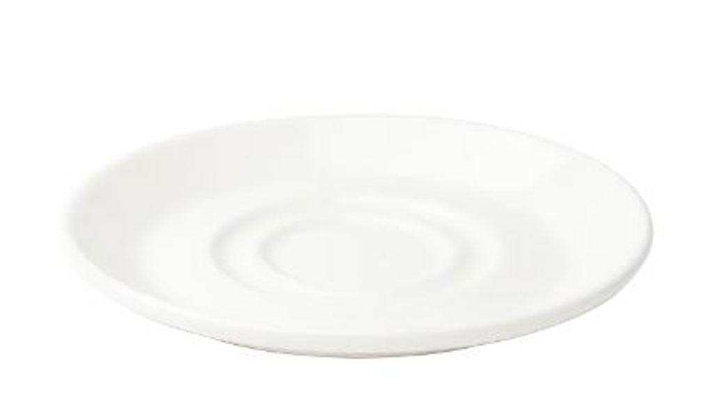 Browne Foodservice 5630173 Cup Saucer Porcelain Foundation Fits Cups 5630178 and 5630181 36 Per Case
