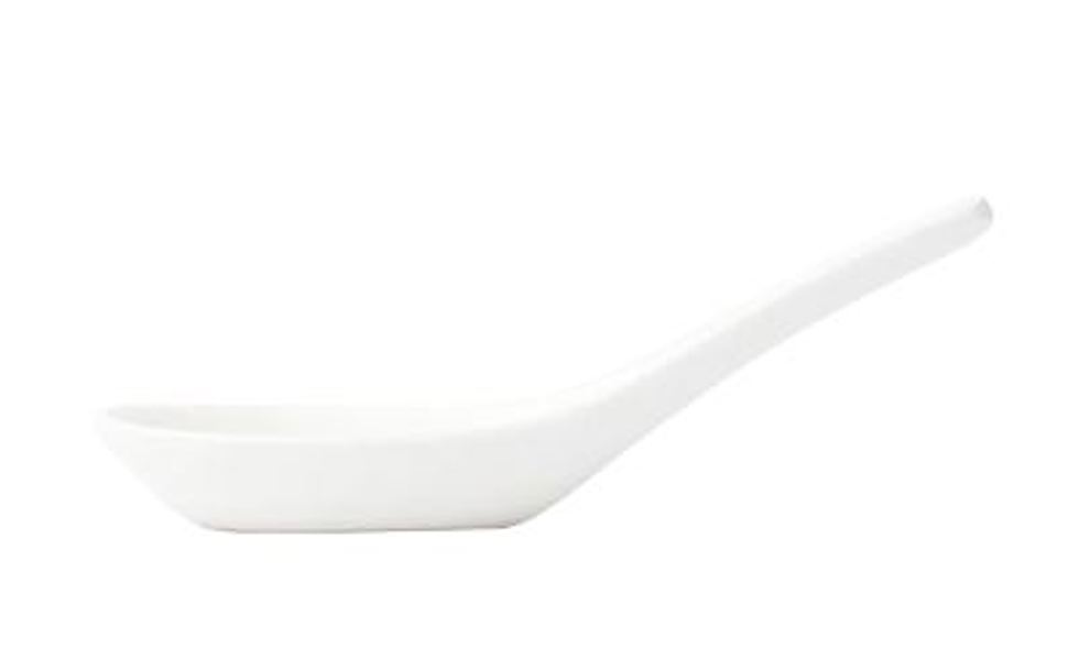 Browne Foodservice 5630103 Porcelain Spoon White 24 Count