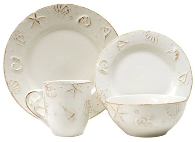 C.C.A International 201974 Dinnerware Set 16 Piece