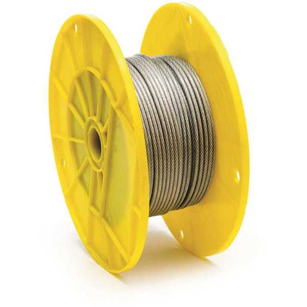 VULCAN 505042 PVC Coated Aircraft Cable 1/16-3/32 In