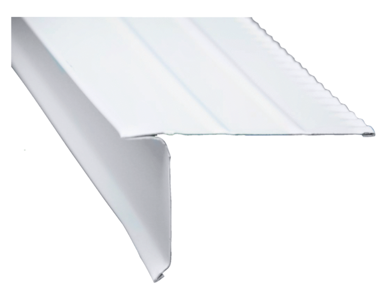 Amerimax Home Products 5504500120ALUM Drip Edge Aluminum White