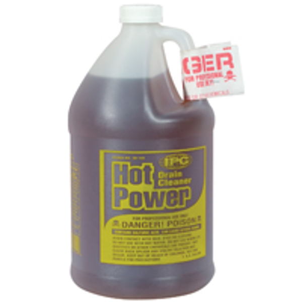 Comstar International 30-145 Drain Cleaner 1 Gal Amber Hot Power