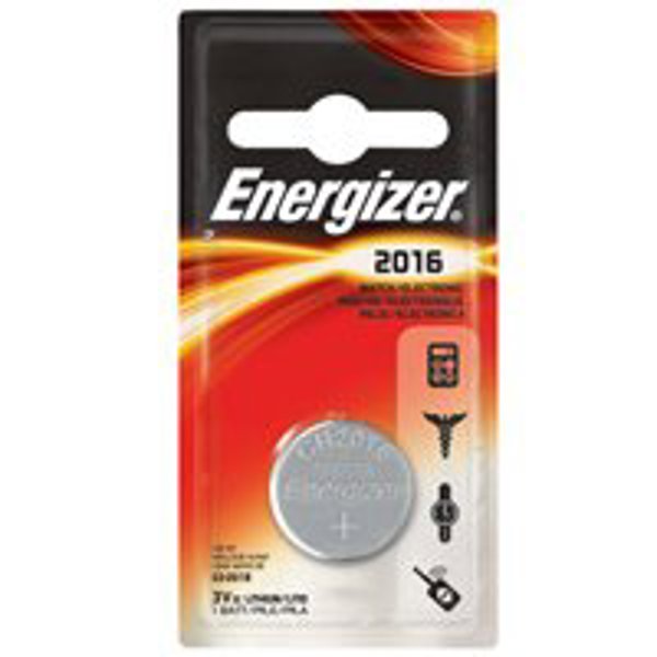 Energizer Battery ECR2016BP Coin Cell Battery 3 CR2016 100mAh