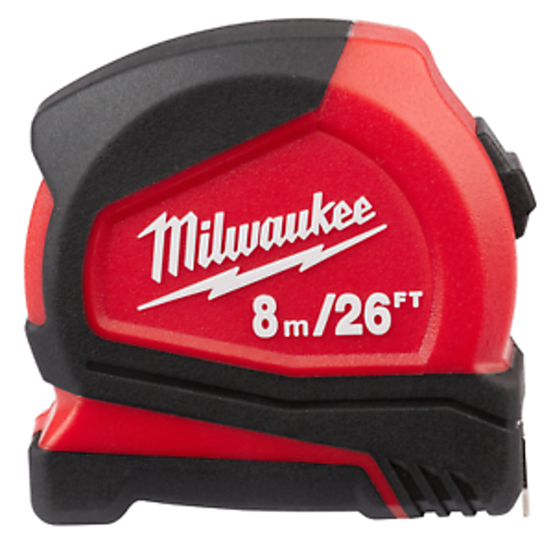Milwaukee 48-22-6626 Compact Tape Measure 26 Ft