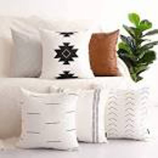 Luxury Home Textile ERIN PILLOW Decorative Pillow 20 In x 20 In Assorted