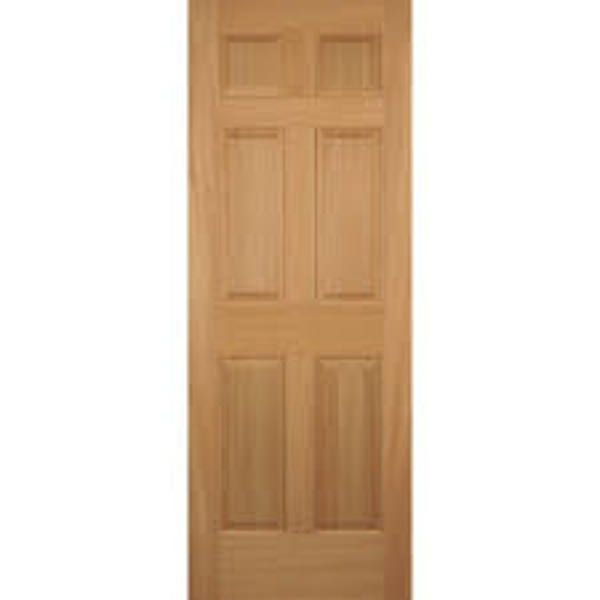 JELD-WEN 3/0 6-Panel Fir Door 3/0 X 6/8 X 1-3/4 Hemlock Door