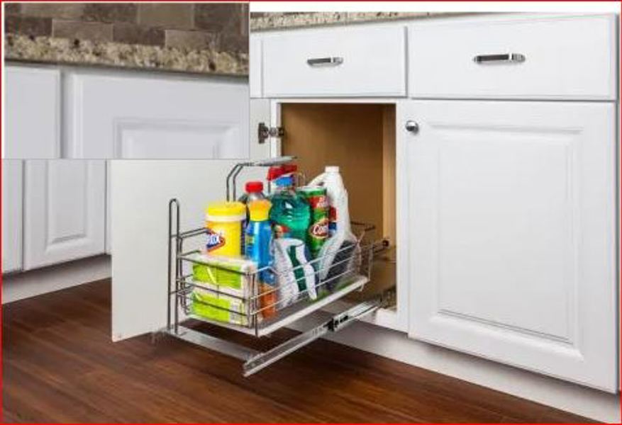 Hardware Resources SCPO2-R Pullout Cleaning Supply Caddy